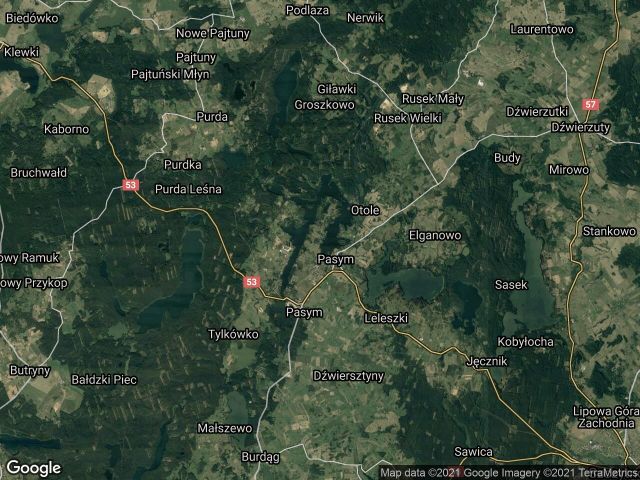 Działka budowlana Pasym Ostrów, ul. Ostrów. Zdjęcie 1