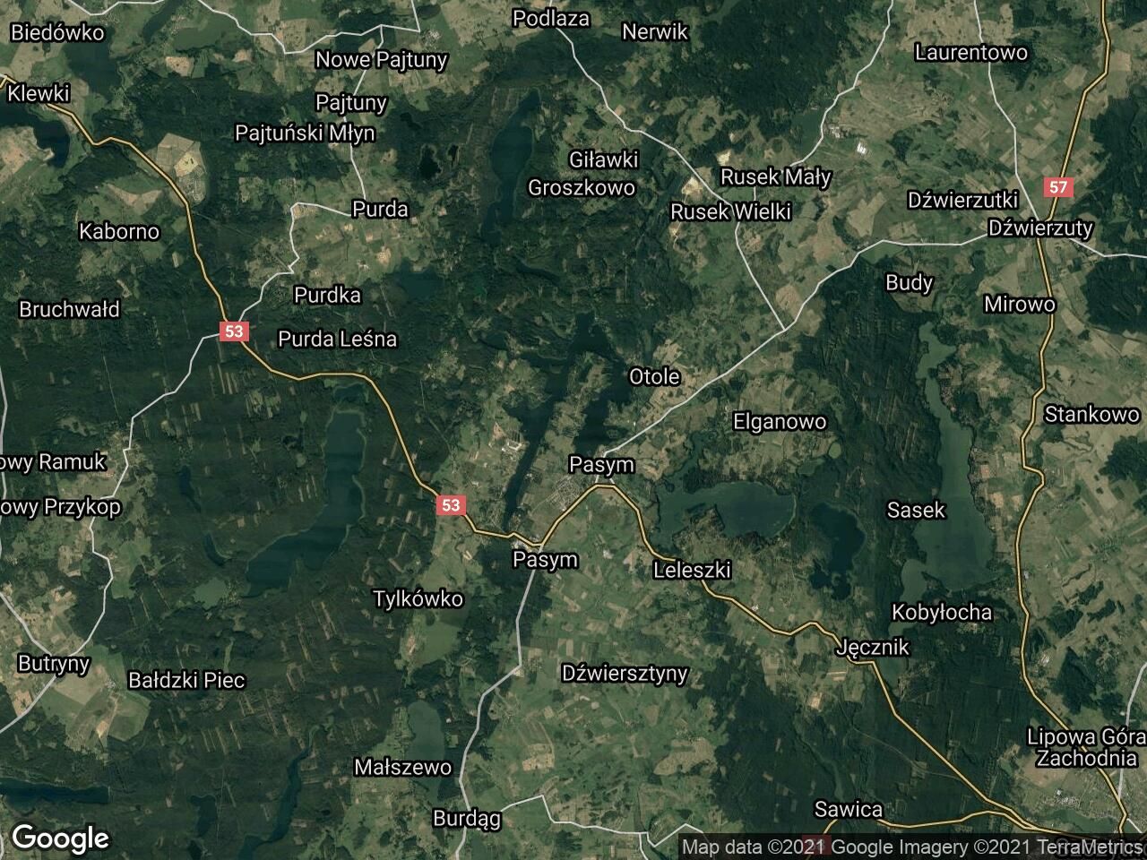 Działka budowlana Pasym Ostrów, ul. Ostrów