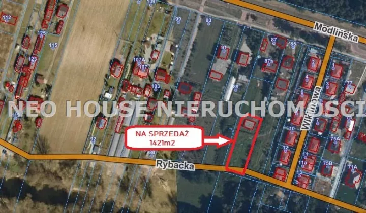 Działka budowlana Suchocin, ul. Rybacka
