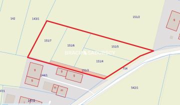 Działka inwestycyjna Wężerów