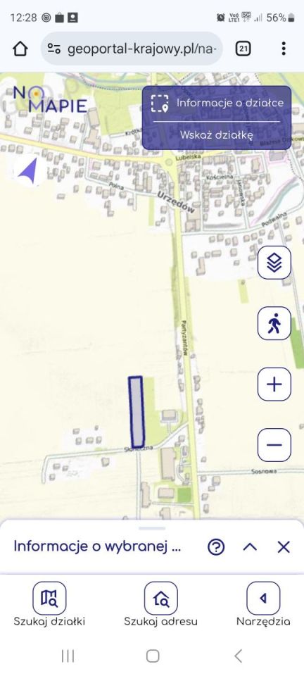 Działka budowlana Urzędów, ul. Słoneczna. Zdjęcie 3