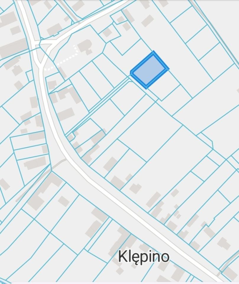 Działka budowlana Klępino. Zdjęcie 3