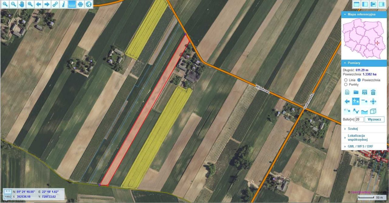 Działka rolno-budowlana Garbów, ul. Widokowa. Zdjęcie 2