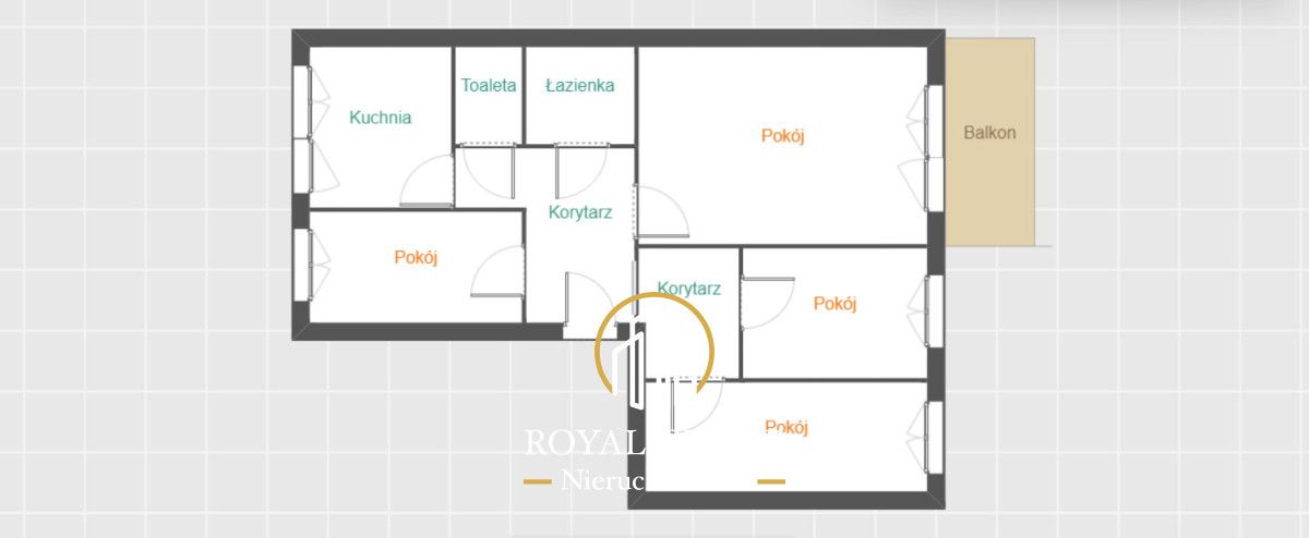 Mieszkanie 4-pokojowe Lublin Czechów, ul. Smyczkowa. Zdjęcie 13