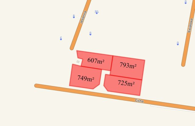 Działka budowlana Rurzyca, ul. Cicha. Zdjęcie 5