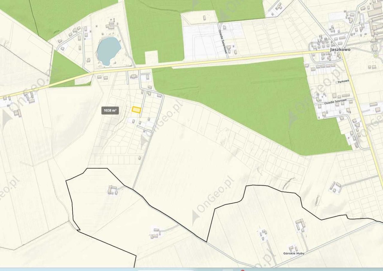 Działka budowlana Jaszkowo. Zdjęcie 3