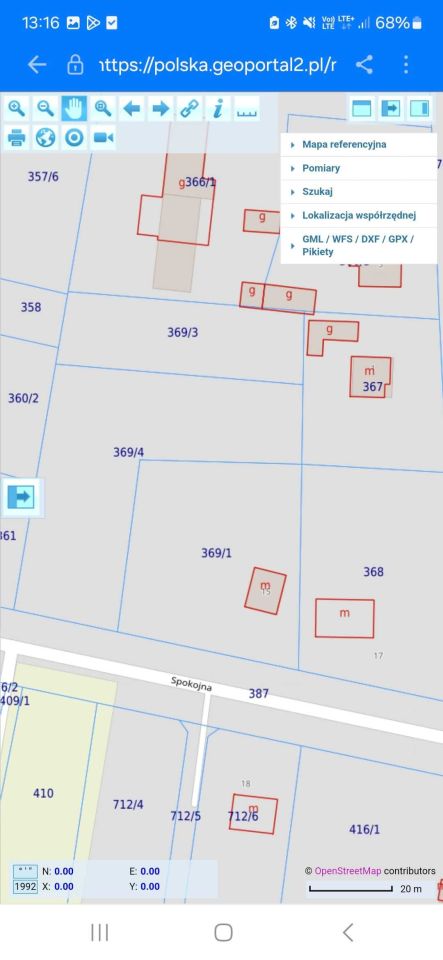 Działka budowlana Srebrzyszcze, ul. Spokojna. Zdjęcie 2