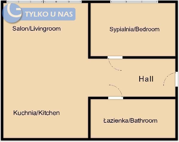 Mieszkanie 2-pokojowe Kraków Grzegórzki, al. Pokoju. Zdjęcie 10