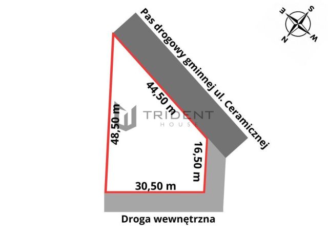 Działka budowlana Gołków, ul. Ceramiczna. Zdjęcie 2