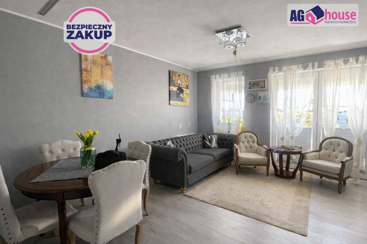 dom szeregowy, 4 pokoje Juszkowo, ul. Liliowa. Zdjęcie 3