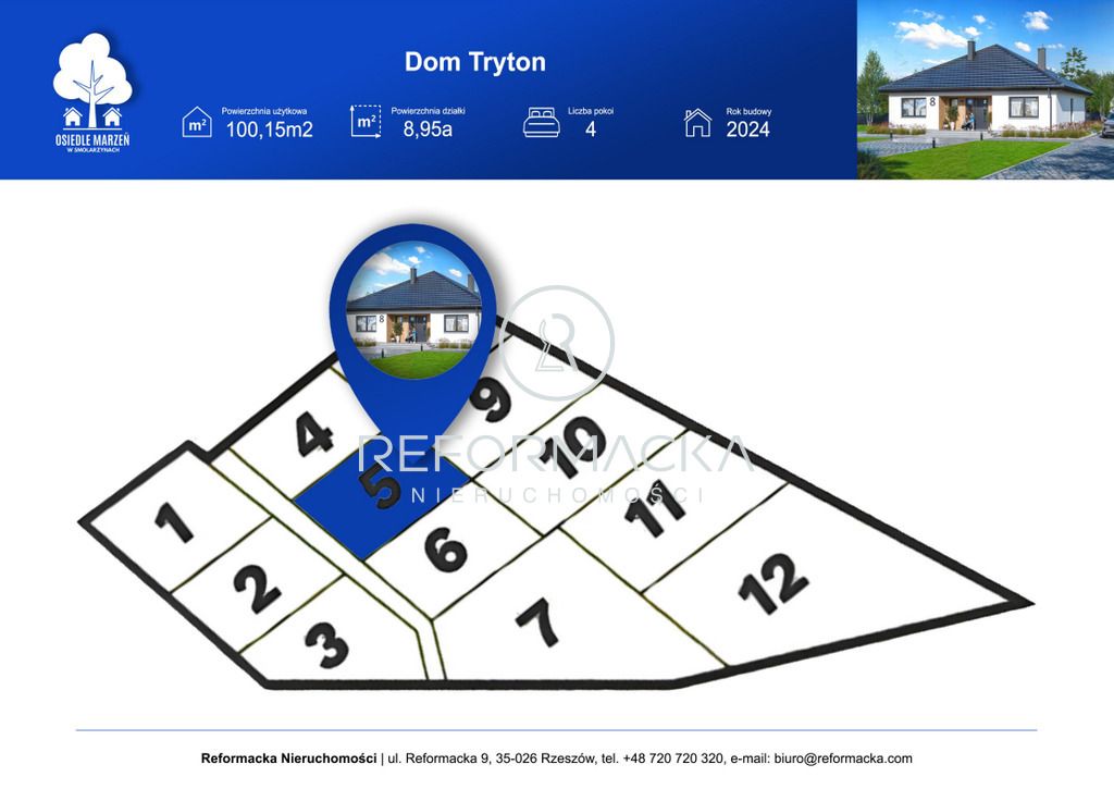 Działka budowlana Dąbrówki. Zdjęcie 2