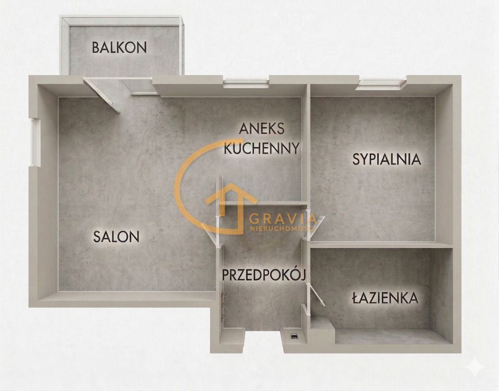 Mieszkanie 2-pokojowe Gdańsk Zaspa, al. Jana Pawła II. Zdjęcie 7