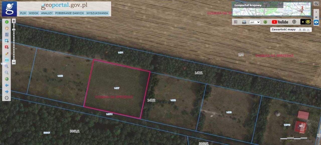 Działka siedliskowa Komorówko. Zdjęcie 6