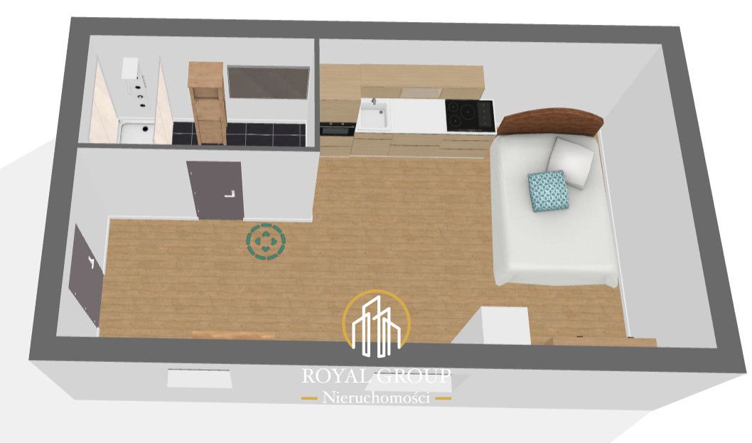 Mieszkanie 1-pokojowe Lublin Śródmieście, ul. Probostwo. Zdjęcie 11