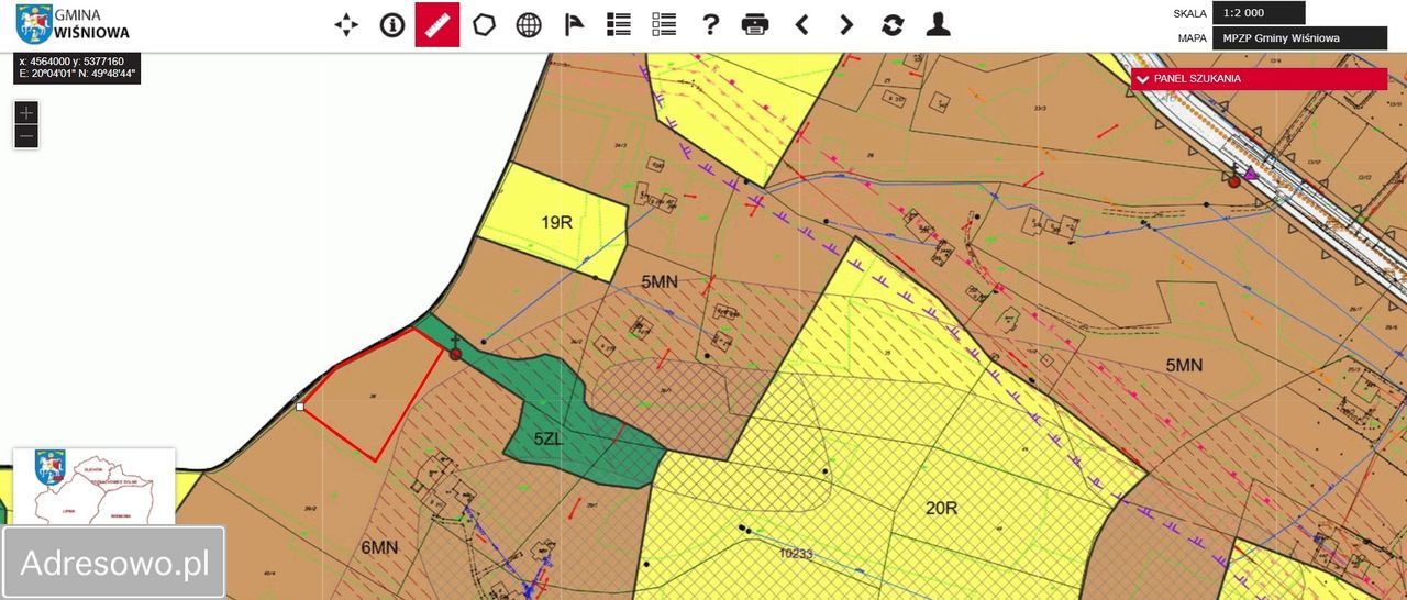 Działka budowlana Lipnik. Zdjęcie 11