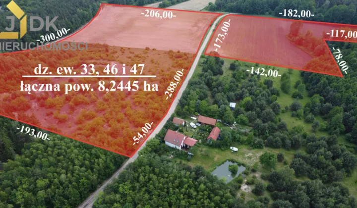 Działka rolna Marysin