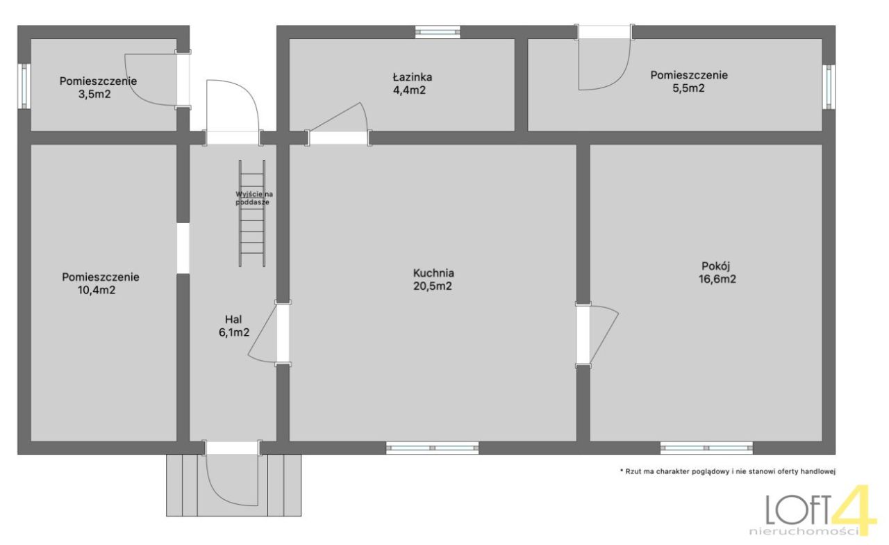 dom wolnostojący, 3 pokoje Gwoździec. Zdjęcie 16