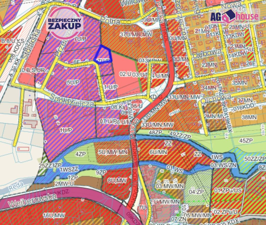 Działka inwestycyjna Reda, ul. Usługowa. Zdjęcie 3