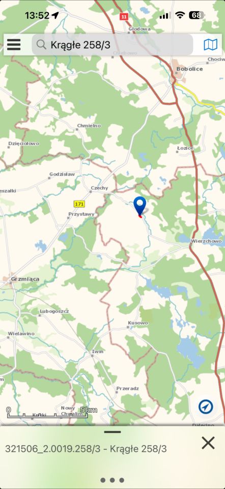 Działka rolna Krągłe. Zdjęcie 16