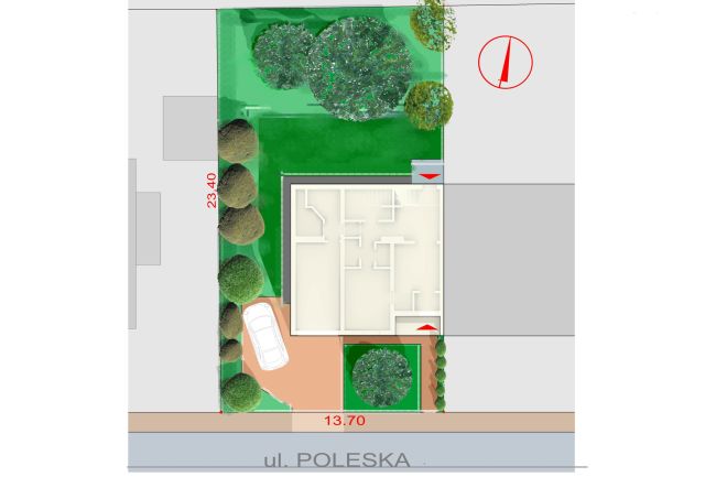 bliźniak, 6 pokoi Katowice Ligota, ul. Poleska. Zdjęcie 19