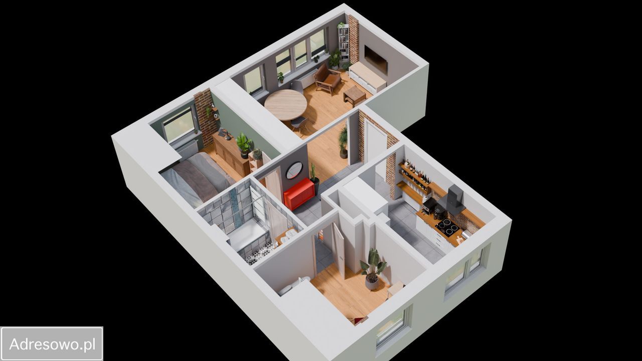 Mieszkanie 3-pokojowe Jaksonów. Zdjęcie 9