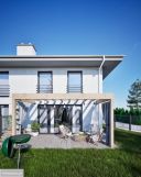 bliźniak, 5 pokoi Szczecin Bezrzecze, ul. Zaściankowa. Zdjęcie 2