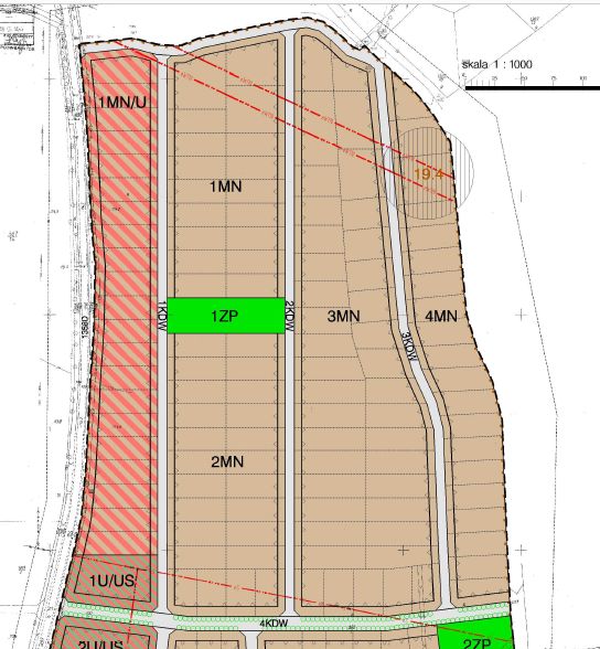 Działka budowlana Oborniki Śląskie, ul. Goździkowa. Zdjęcie 5