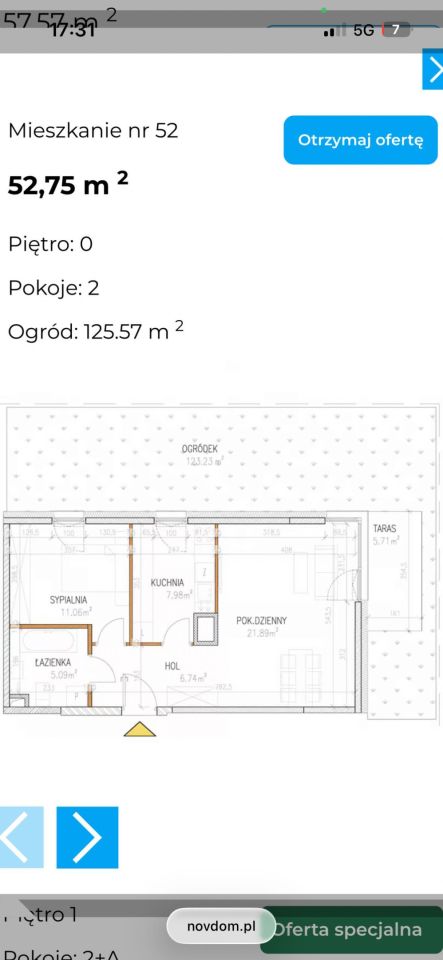 Mieszkanie 2-pokojowe Ciechanów, ul. Powstańców Wielkopolskich. Zdjęcie 8