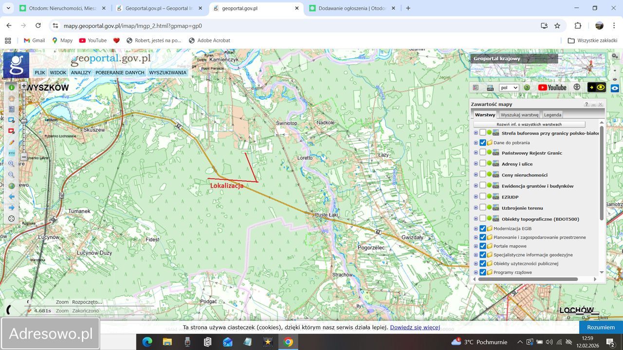 Działka budowlana Kamieńczyk. Zdjęcie 9