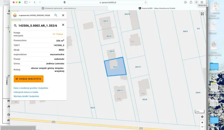 Działka budowlana Antoniówka, ul. Jarzębinowa