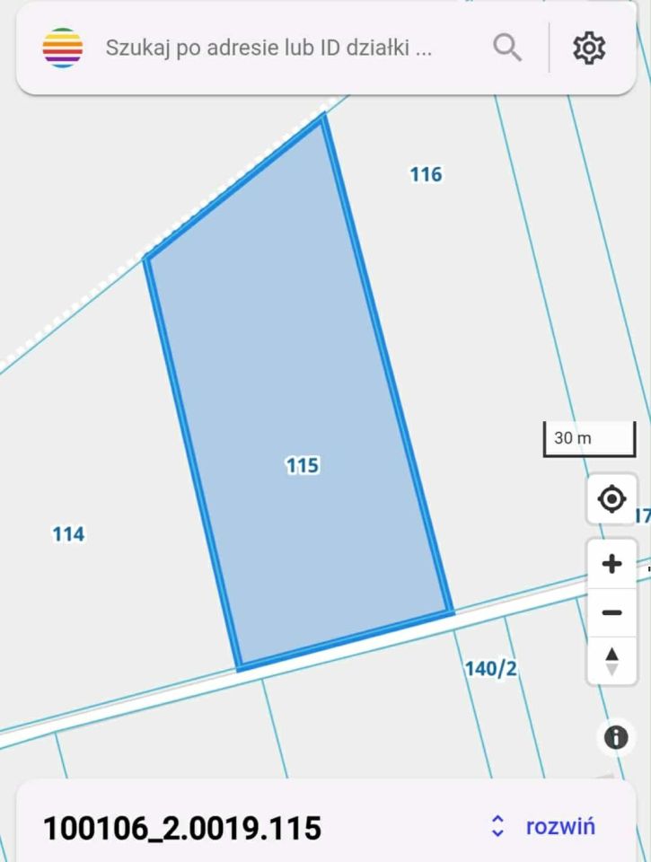 Działka rolna Fajnów. Zdjęcie 2