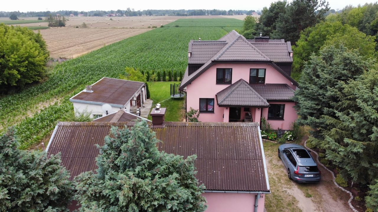 dom wolnostojący, 5 pokoi Teresin Kaski-Działki, ul. Graniczna. Zdjęcie 8