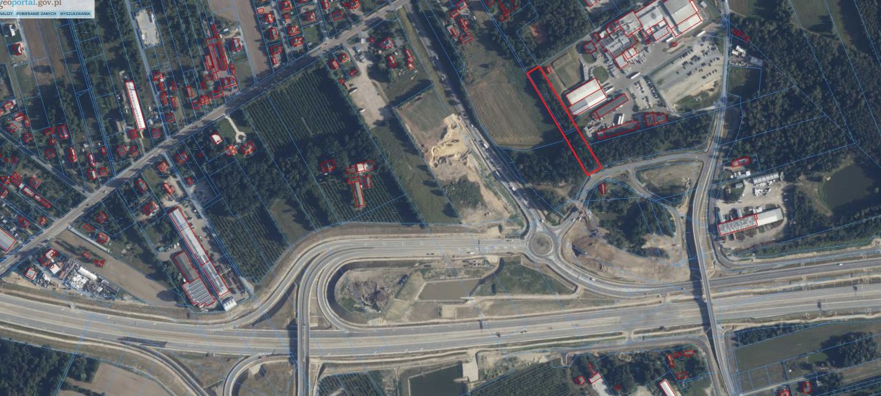 Działka inwestycyjna Żelków-Kolonia Swoboda, ul. Przemysłowa