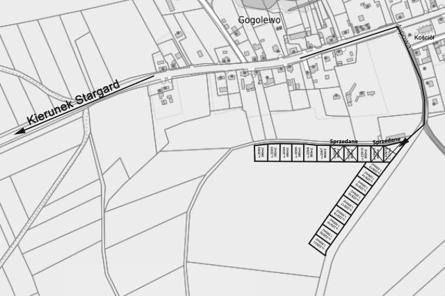 Działka budowlana Gogolewo, ul. Lipowa. Zdjęcie 1