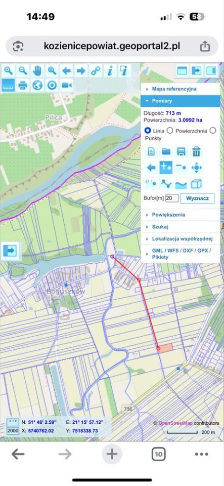 Działka budowlana Boguszków. Zdjęcie 8