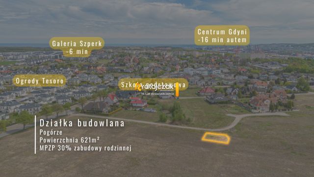 Działka budowlana Pogórze, ul. Władysława Reymonta. Zdjęcie 1