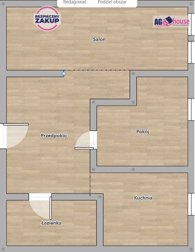 Mieszkanie 2-pokojowe Gdańsk Wrzeszcz, ul. Bolesława Prusa. Zdjęcie 7