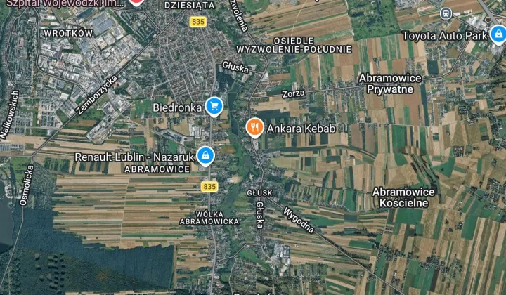 dom wolnostojący, 4 pokoje Lublin Abramowice, ul. Głuska