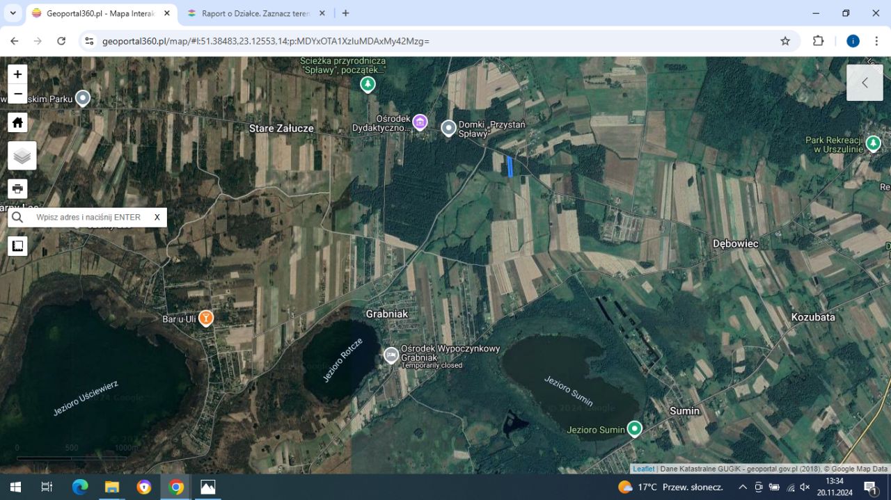 Działka budowlana Stare Załucze. Zdjęcie 12