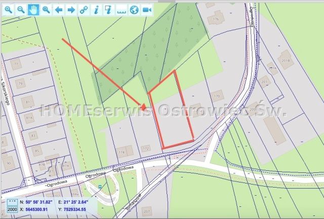 Działka Ostrowiec Świętokrzyski, ul. Ogrodowa. Zdjęcie 3