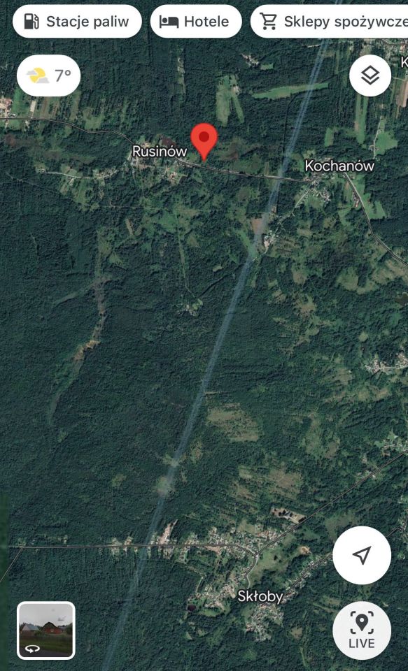 Działka rolno-budowlana Rusinów. Zdjęcie 4