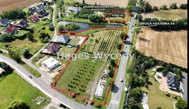 Działka inwestycyjna Gniewomirowice. Zdjęcie 2