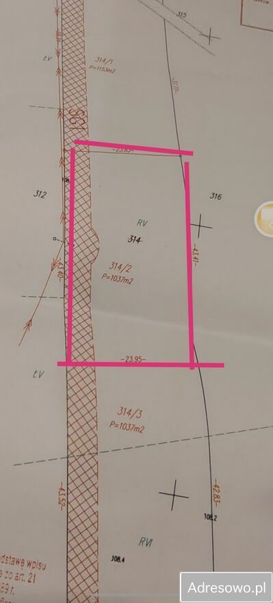 Działka budowlana Glina. Zdjęcie 1