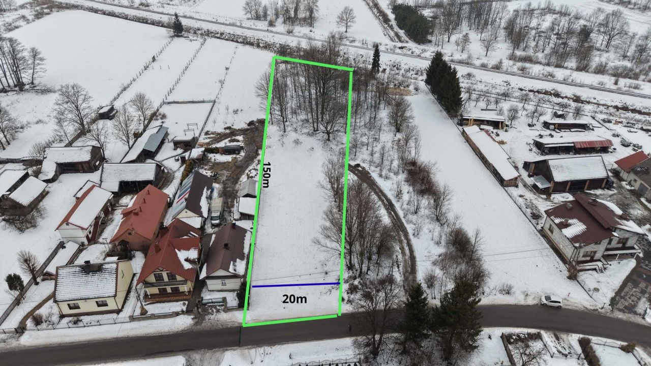 Działka rolno-budowlana Laski Pod Załężem. Zdjęcie 1