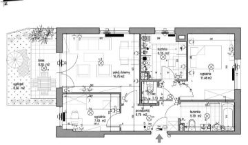 Mieszkanie 3-pokojowe Warszawa Mokotów, ul. Grupy AK "Krybar"