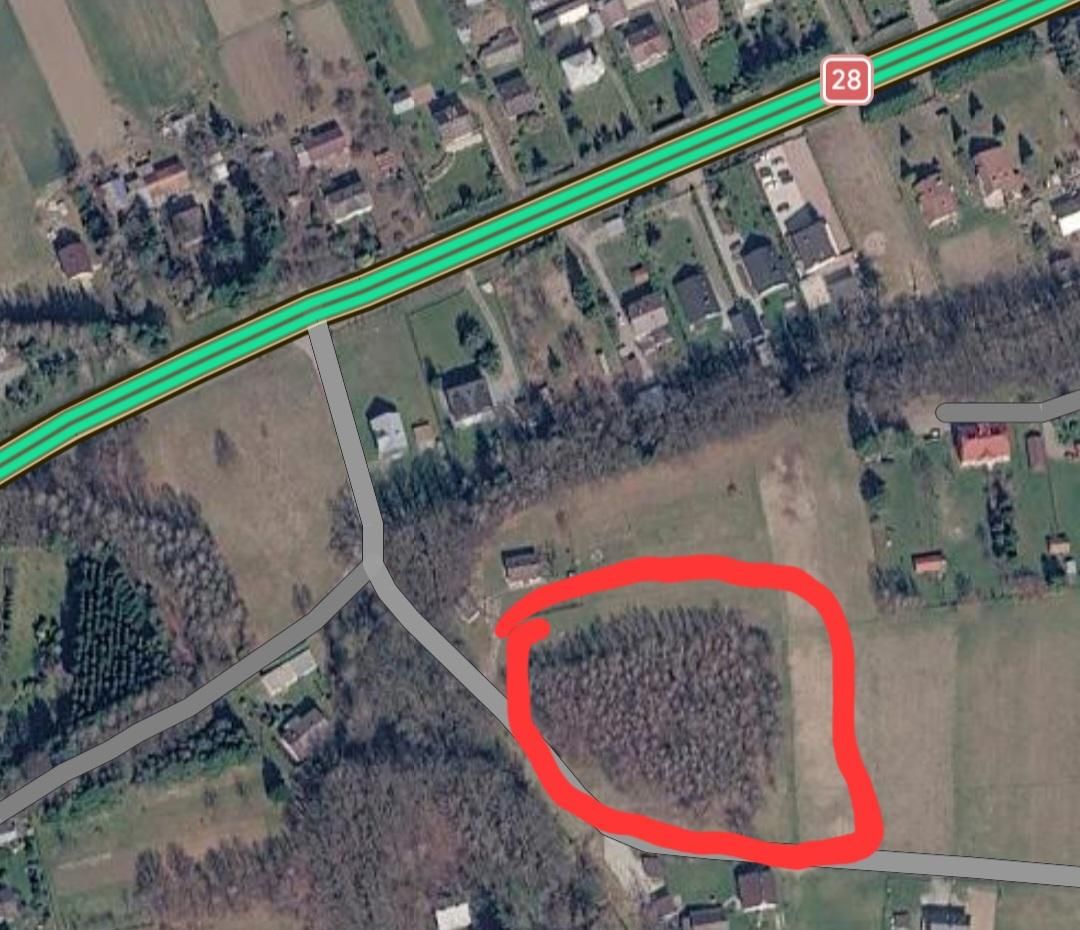 Działka rolno-budowlana Libusza Kolonia, ul. Kolonia. Zdjęcie 2
