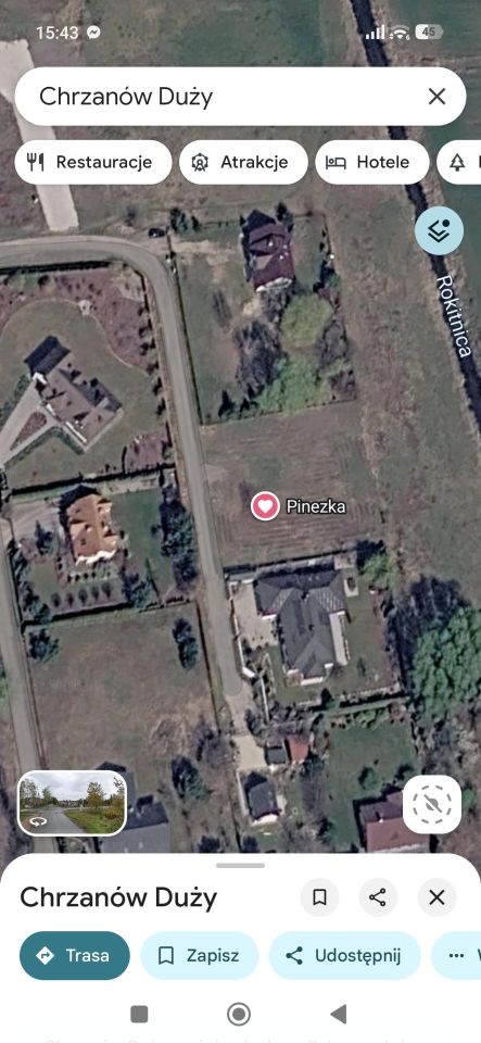 Działka rolno-budowlana Chrzanów Duży, Chrzanów duży 208/5. Zdjęcie 3