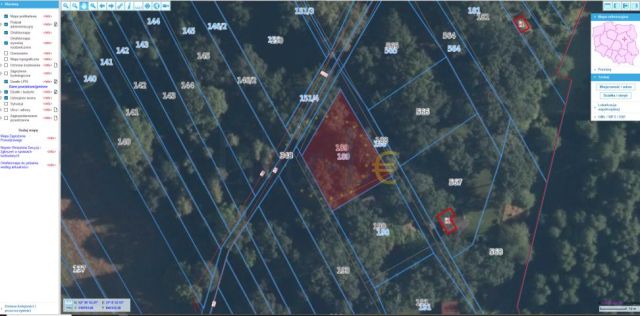 Działka budowlana Popielarze, Popielarze. Zdjęcie 2