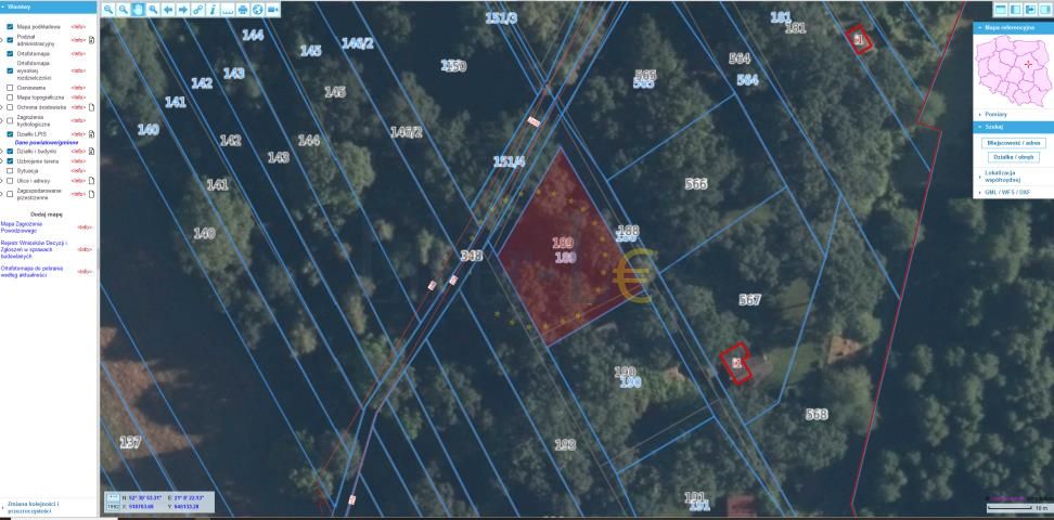 Działka budowlana Popielarze, Popielarze. Zdjęcie 2