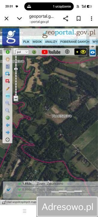 Działka rolna Płaciszewo. Zdjęcie 3